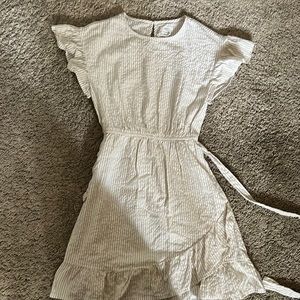 girls sun striped dress